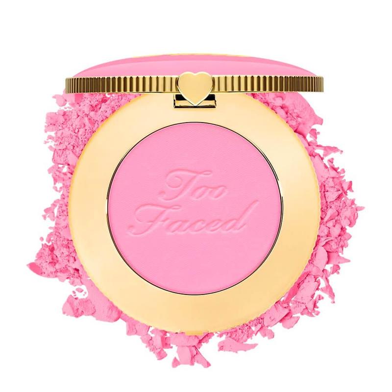 Too Faced Sweethearts Set: Blush, Bag & Brush - Cosmetic Makeup Gift 