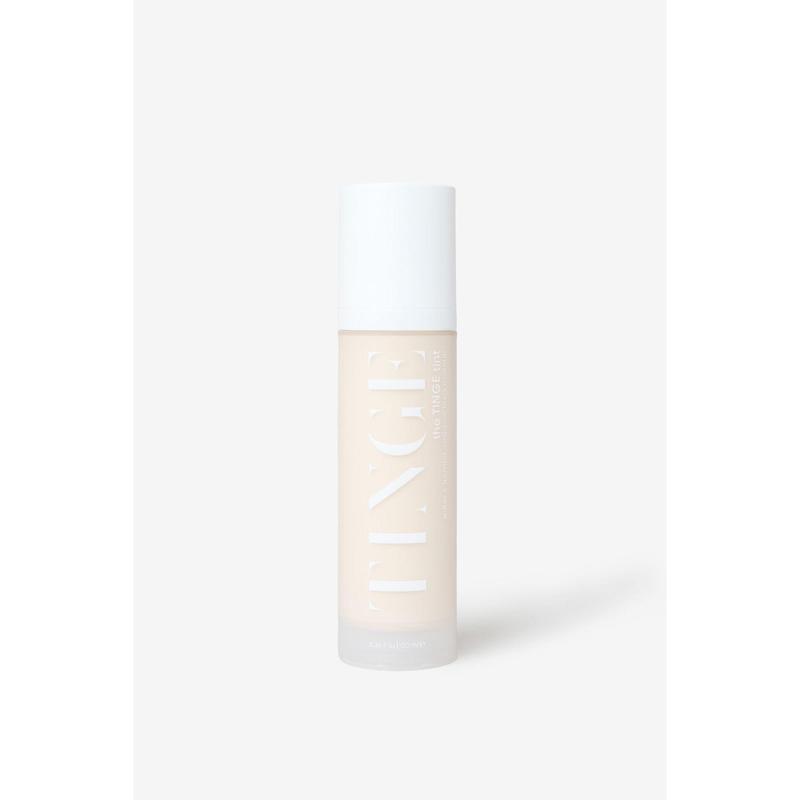 the TINGE tint | water + transfer-resistant body makeup | body foundation