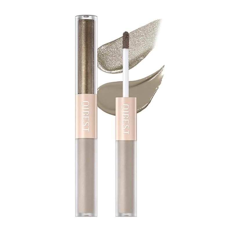 Double Ended Eyeshadow, 1 Count Matte & Pearly Eye Shadow, Long Lasting Shimmering Eye Shadow, Eyeshadow Stick