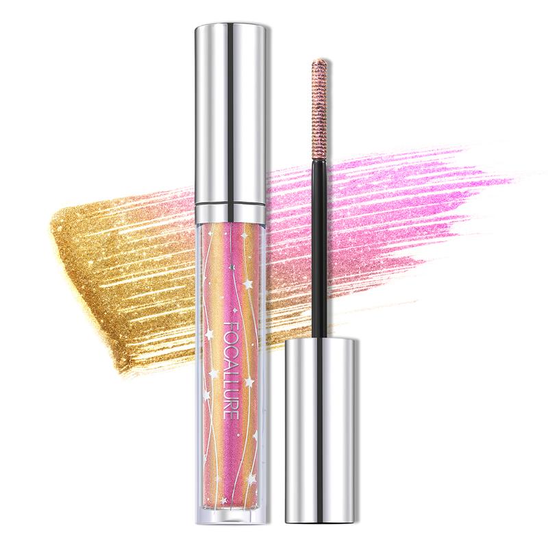 FOCALLURE Star Drifter Glitter Mascara #BL01 INCEPTION Lash Makeup Cosmetic for Glamorous and Dynamic Look