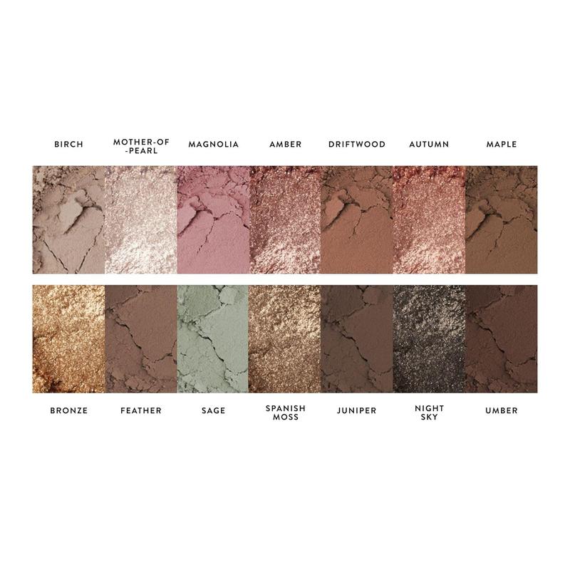 LAURA GELLER NEW YORK The Delectables Earthy Essentials Baked Eyeshadow Palette | 14 Pigmented Eyeshadows Blendable Natural Look