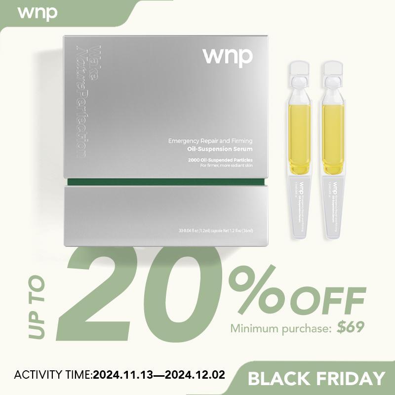 WNP Emergency Repair Oil-Suspension Serum [Vegan] | Repair Skin Comfort Skincare