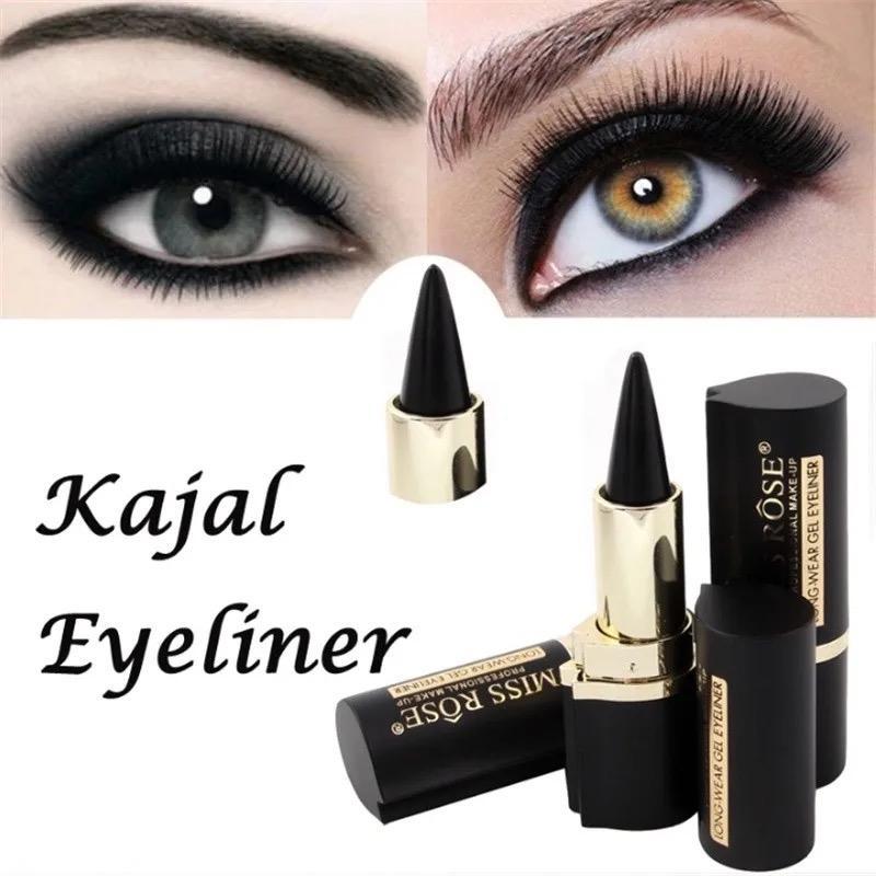 1PCS Natural Black Eyeliner Cream WaterproofLong-lasting Quick Dry Eye Liner Pen MakeupTools Eyeliner Pencil Cosmetics Lipliner