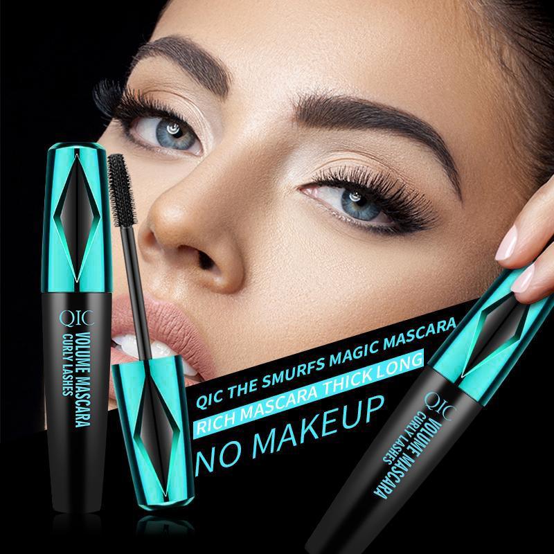 Long Lasting Mascara, Natural Curl Eyelashes Mascara, Eye Lashes Lengthening Volumizing Styling Defining Multiplying Curling Mascara Stick, Professional Eye Enhancement Makeup Products, Christmas, Christmas Gift