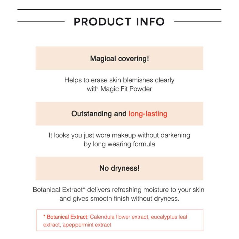 [Missha] Magic Cushion Cover Lasting SPF50+ PA+++ (2 Colors), Long-lasting Perfect Coverage, Sun Protection, Korean Makeup Foundation, k beauty makeup, korean cushion foundation