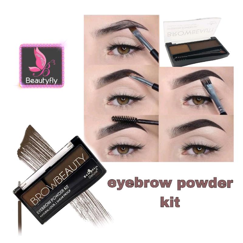 Polvo para cejas luce natural kit . Powder Brow Makeup Eyebrow Powder Cosmetic