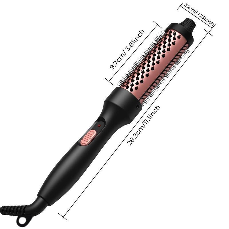 Electric Heated Hair Curler, Negative ion Hair Curling Iron Hair Volumizing Brush, Hair Curls Wand, Professional Hair Styling Tools for Women, for Home & Salon, Hair Style Tools