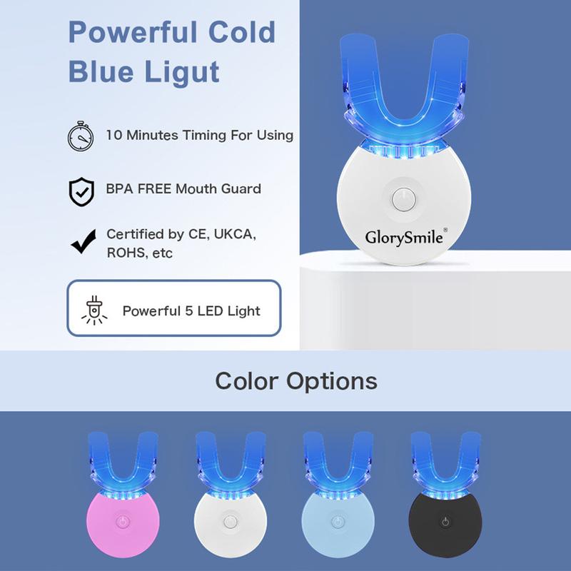 Teeth Whitening Kits and LED Light w 22% Oral