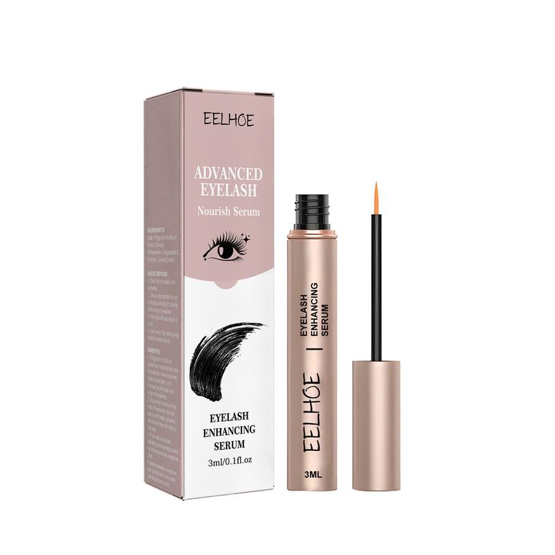 EELHOE Eyelash Serum Natural Curling Long Black Thick Eyelashes Moisturizing Care Liquid Makeup Mascara