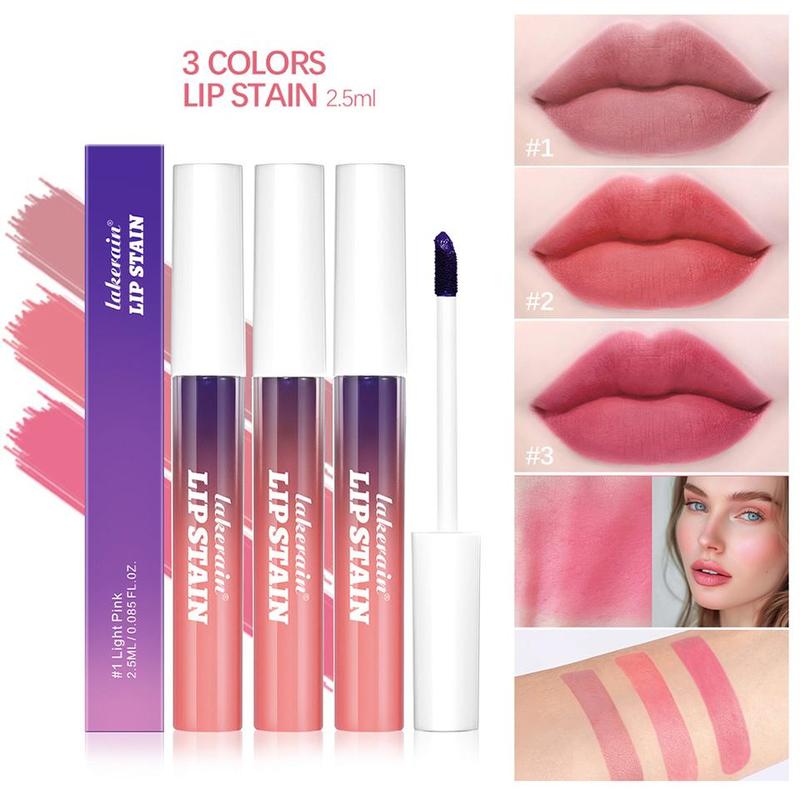 Long-lasting Lip Gloss, 1 Count Matte Finish Peel Off Lip Glaze Stick, Moisturizing Lipstick, Suitable for All Occasions Lip Makeup, Lip Makeup Accessories