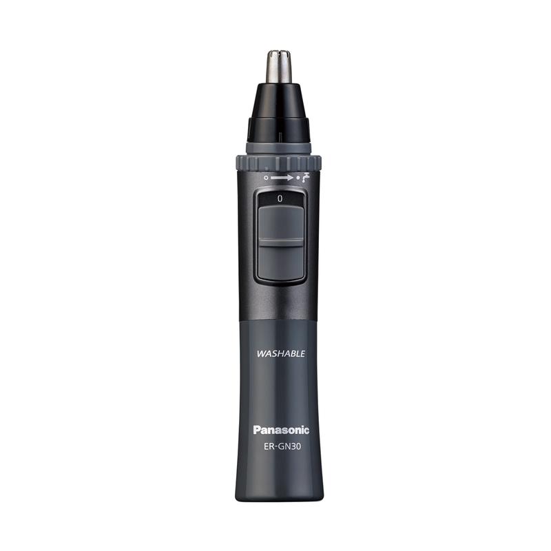 Panasonic ER-GN30 Nose Hair and Ear Hair Trimmer with Dual-Edge Blade Design, Vortex Cleaning System and Comfortable Grip Noise Hair Clipper