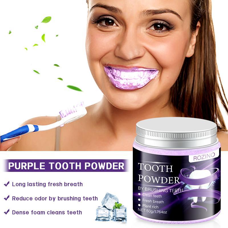 Deep Cleaning Tooth Powder, Long-lasting Fresh Breath Tooth Powder for Daily Use, Oral Care Product for Women & Men