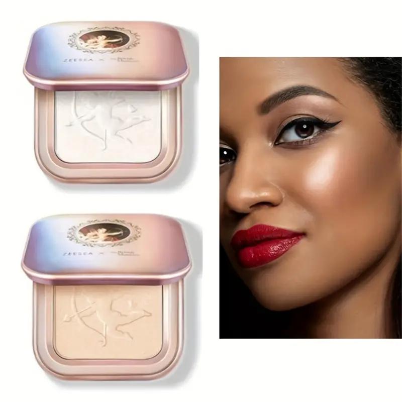 ZEESEA Cupid Diamond Highlighter Powder, Shimmer Highlighter Contour Palette to Brighten, Contour and Brighten Contour Makeup