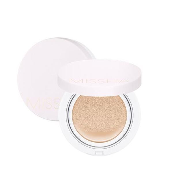 [Missha] Magic Cushion Cover Lasting SPF50+ PA+++ (2 Colors), Long-lasting Perfect Coverage, Sun Protection, Korean Makeup Foundation, k beauty makeup, korean cushion foundation