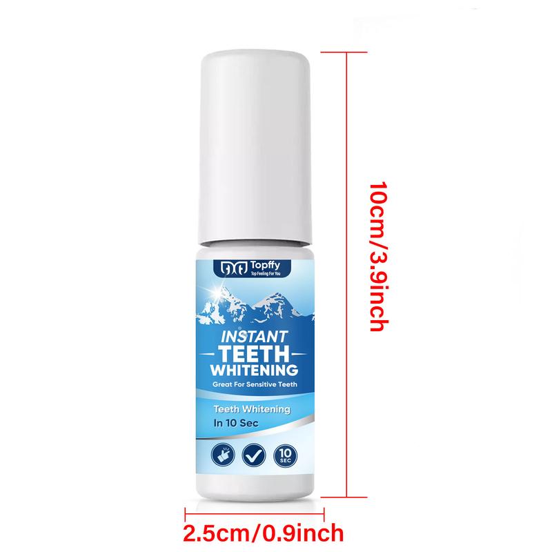 Tooth Paint, Teeth Whitening Paint, Instant White Tooth Paint, Tooth Polish Uptight White, Portable and Simple