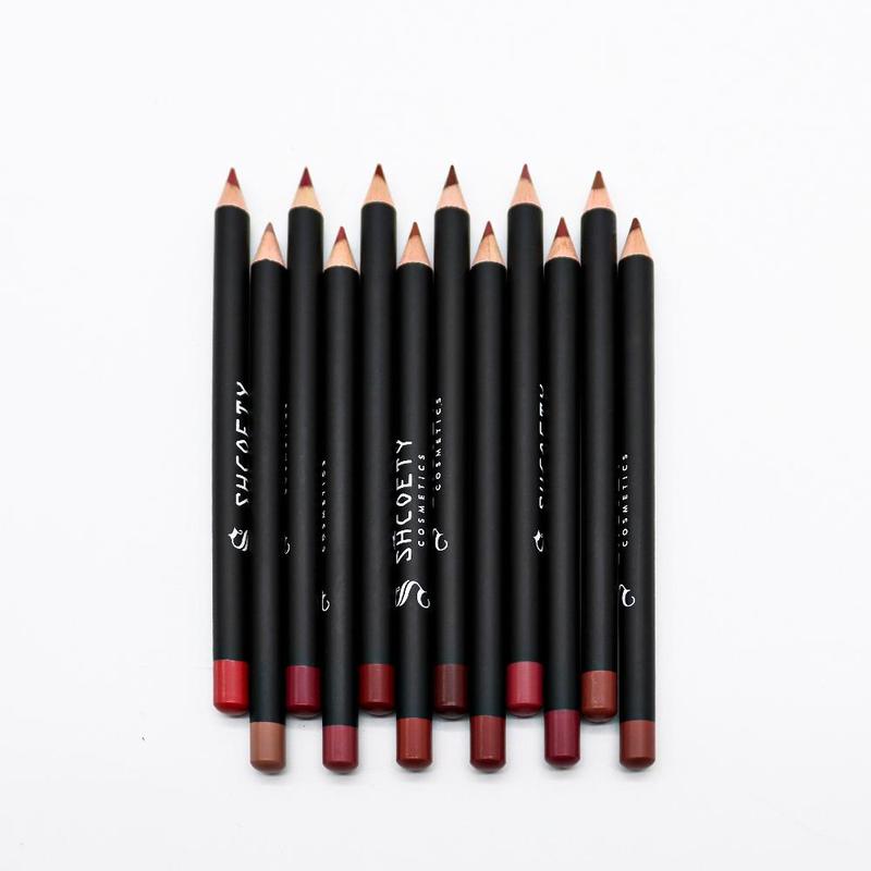 Long Lasting Skincare Lip Liner Set, 2 Boxes (Total 24pcs) Waterproof Matte Lip Liner Pencils, Moisturizing Lip Liner Pens, Girls and Women Lip Makeup Products, Makeup Products, Makeup Set