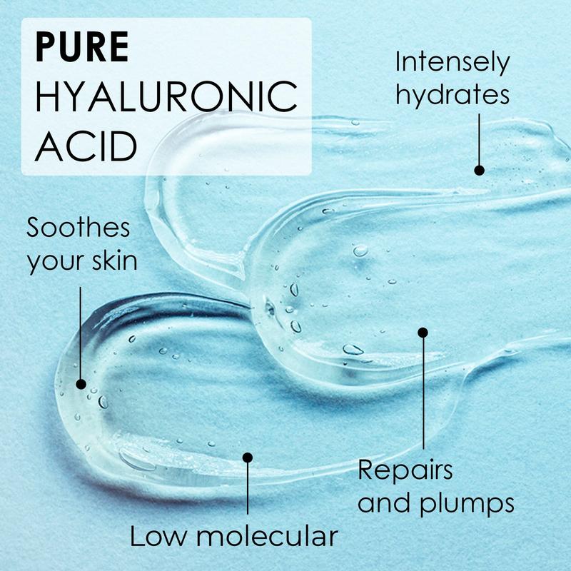 Instaskincare Wrinkle Serum Pure Hyaluronic Acid Hydrating Serum For Sensitive Skin Best Repair Moisturizer Hydrating Moisturizing Skin Repair