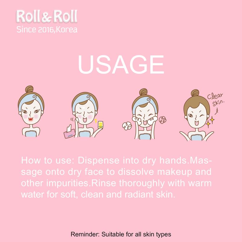 Roll&Roll KoreaNatural Cleansing Oil – Best for Sensitive & Acne-Prone Skin, Waterproof Makeup Remover Oil – Nourishing & Gentle!Travel-Friendly 2ml*20 or 40 Capsules +Face towel combination set, Antioxidant。Non-comedogenic ，Fragrance and Colorant Free！