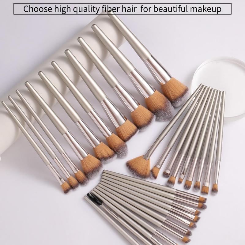 Makeup Tool Set, 48pcs set Makeup Brush & Makeup Sponge & Powder Puff & Brush Cleaning Tool & Cosmetic Bag, Professional Makeup Tools for Women, Makeup Products