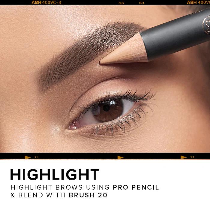 Eyebrow Pro Pencil for Highlighting & Concealing - Shade: Base 1