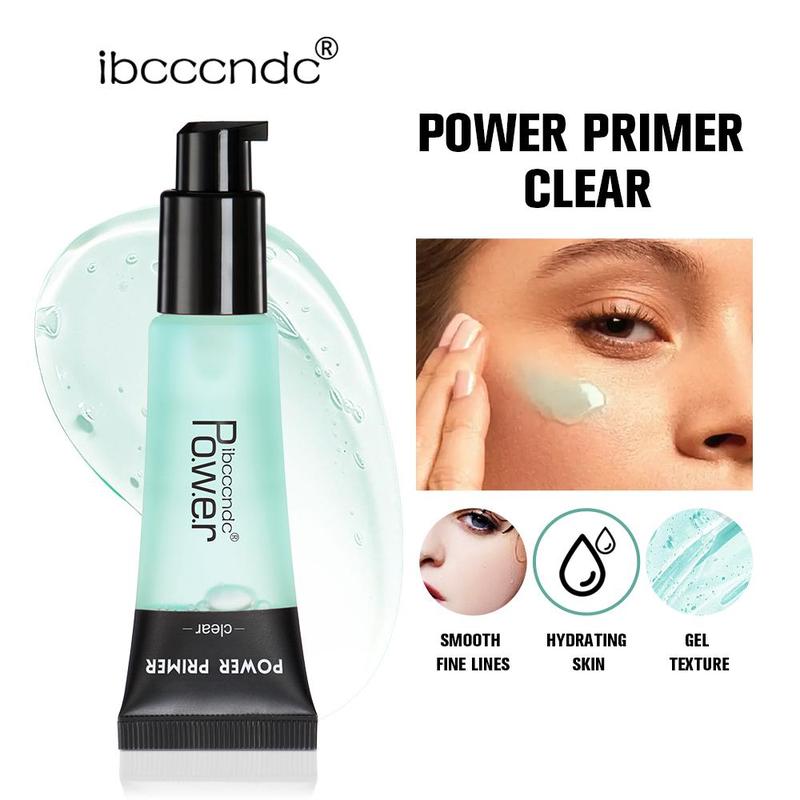 Hydrating Facial Makeup Primer Gel, Pore Minimizing Liquid Makeup Primer, Lightweight Face Brightening Primer, Moisturizing Makeup Gel, Summer Cosmetic