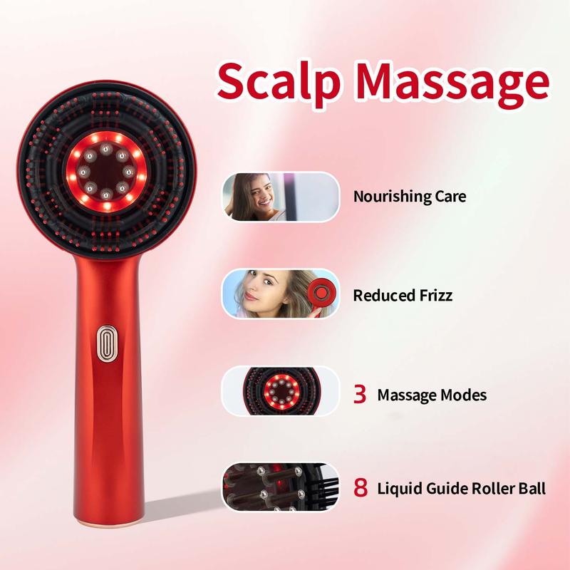 Scalp Massage Comb, Electric Portable Hair Care Comb, Head Relaxation Massage Tool, Hair Care Products