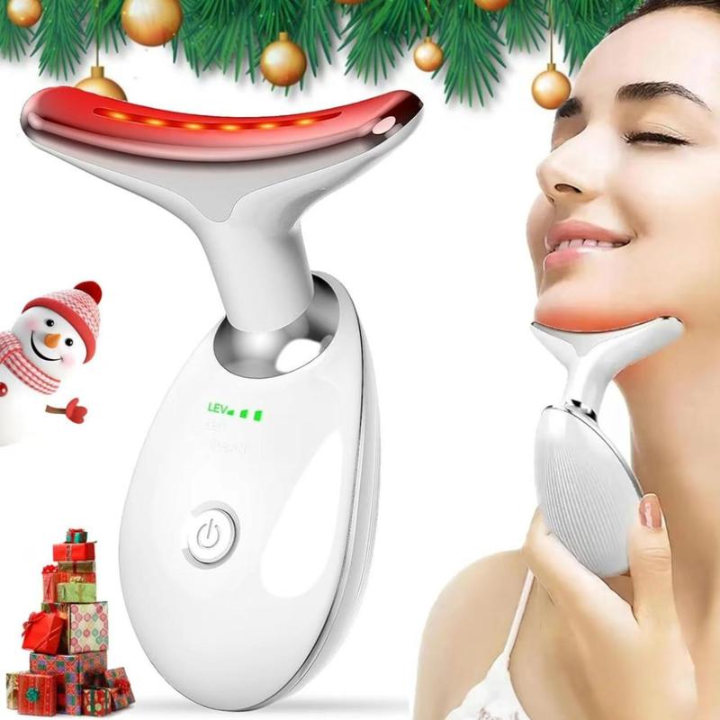 Neck Lift Massage Tool, 1 Count Neck Massager, Vibrating Electric Beauty Massager, Winter Gifts, Christmas Gifts, Thanksgiving Gifts, Christmas Gift