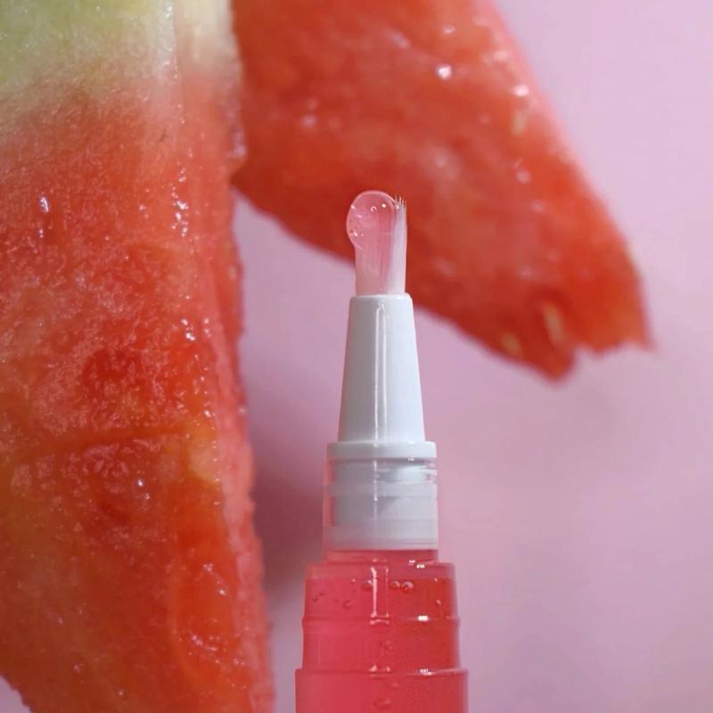 Fruity 5ML Twist Pen Hydrating Lip Gloss    Moisturizing Smooth Glossy Lipstick Makeup Lip Care Moisture