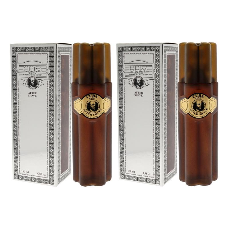 Cuba Gold by Cuba for Men - 3.3 oz Aftershave - Pack of 2