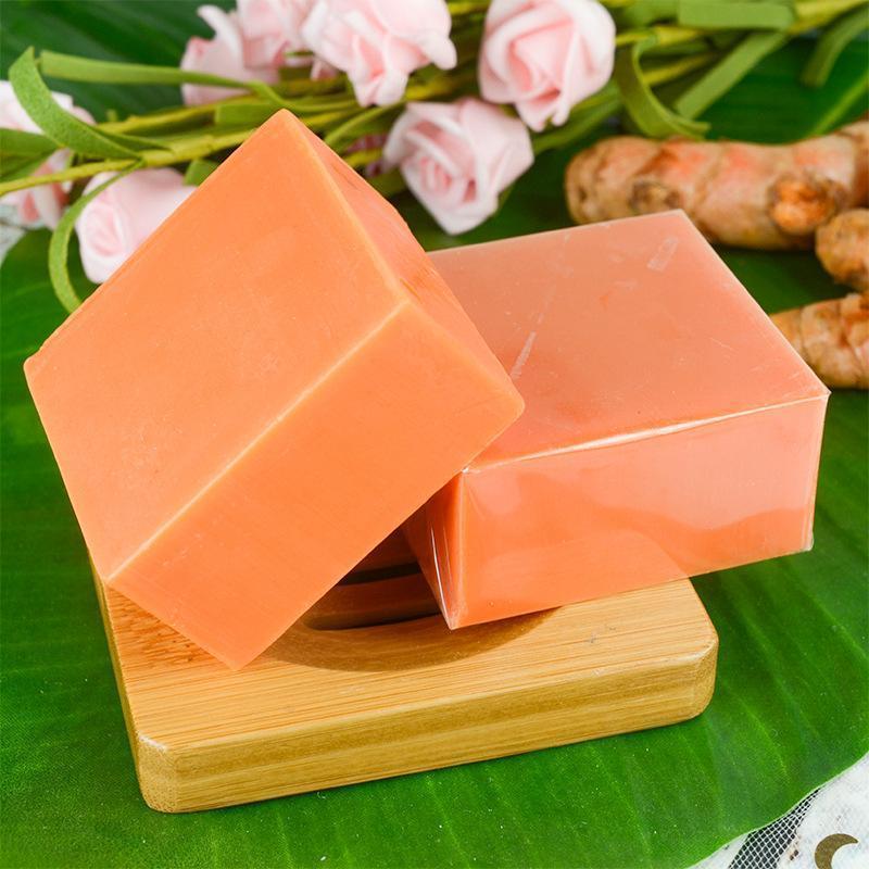 Turmeric Soap Bar For Face & Body,Turmeric Skin Soap Wash For Dark Spot, Intimate Areas, UnderarmsTurmeric Face Soap improving Acne Daily Skin Care