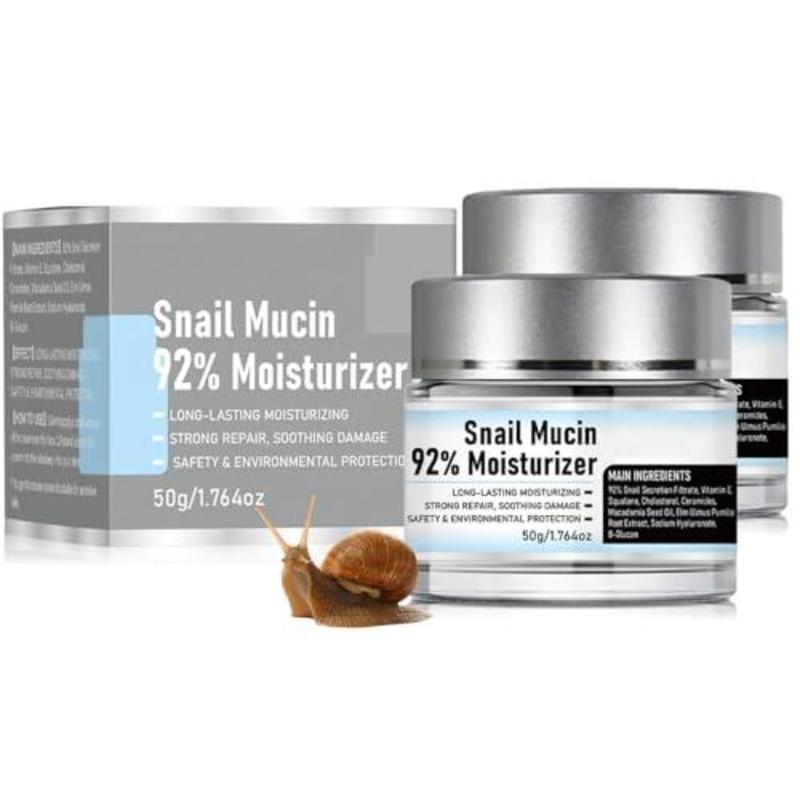 Snail Mucin Daily Moisturizer Cream | Original Snail Secretion Filtrate Nourishing Cream | Hydrating Face Cream for Revitalized Skin (50g)