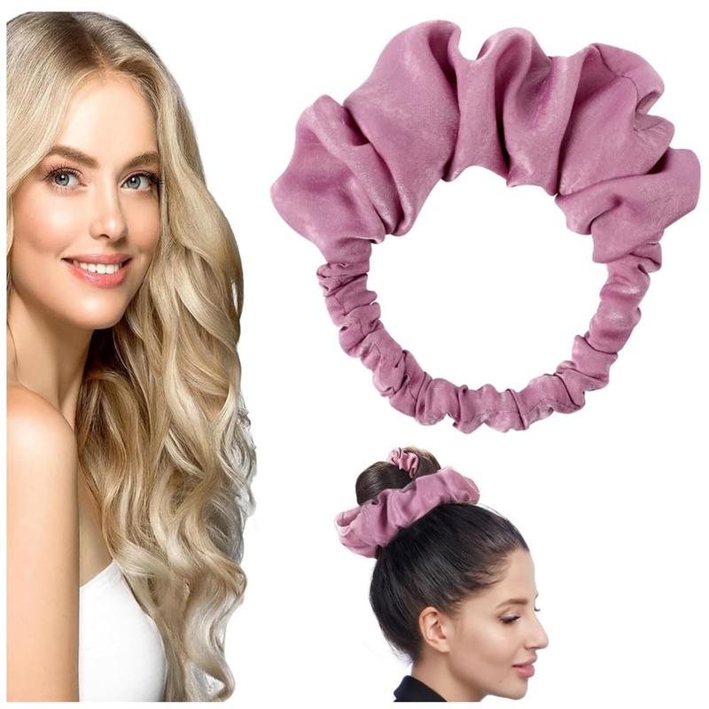 Multifunctional Heatless Curling Scrunchie, 1 Count Soft Heatless Curling Scrunchie, No Heat Curls for Long Hair, Hair Styling Accessories, Christmas Gift