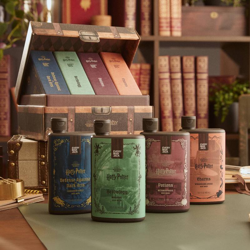 Harry Potter Body Wash Collector's Set | Every Man Jack Holiday Body Gift Set