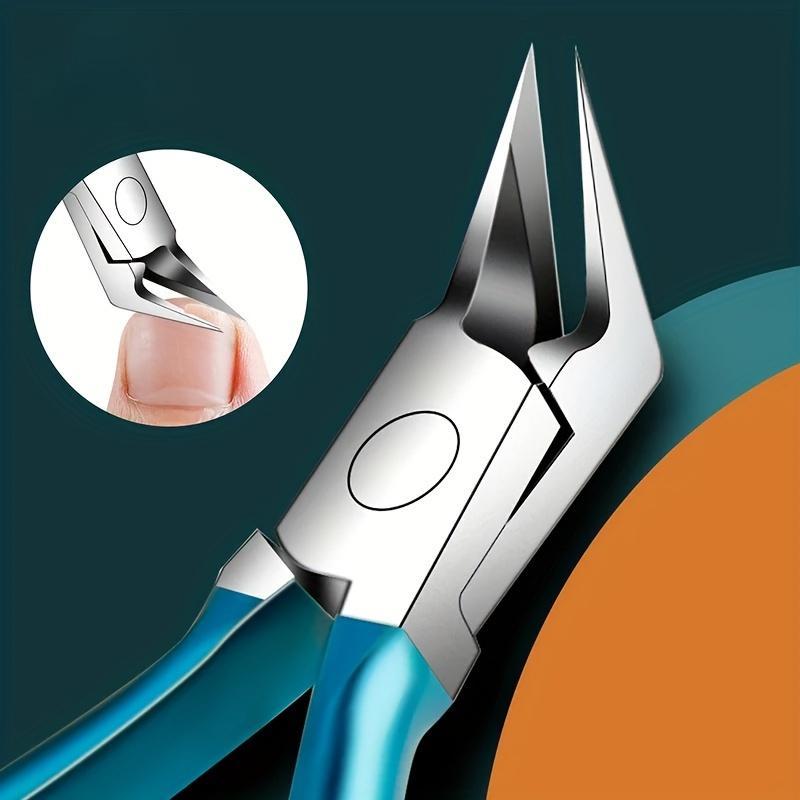 Toenail Clippers for Thick Ingrown Nails, Wide Opening Non-slip Long Handle Toenail Cutter Trimmers, Manicure & Pedicure Tools for Home & Salon Use, Callus Remover, Christmas Gift