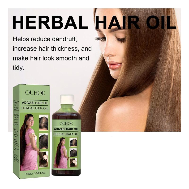 Hair Care Oil, 3 Counts set Hair Strengthening Oil, Moisturizing Hair Care Product for Dry & Damaged Hair, Hair Care & Styling Product for Women & Men, Christmas Gift