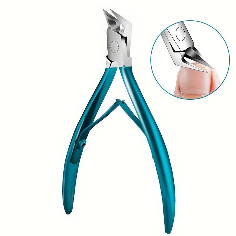 Toenail Clippers for Thick Ingrown Nails, Wide Opening Non-slip Long Handle Toenail Cutter Trimmers, Manicure & Pedicure Tools for Home & Salon Use, Callus Remover, Christmas Gift