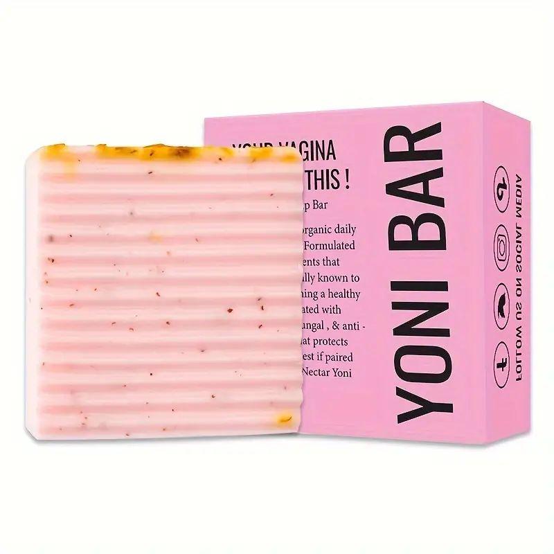 Yoni Soap Bars For Women, Natural Ingredients Handmade Soap Body Wash ,Feminine Care Daily - 3.5oz - Moisturizing, Soothing, and Refreshing ,turmeric soap ，natural soap,cute soap,Natural Handcrafted Soap for Women - Enriching Skin with Essential Oils