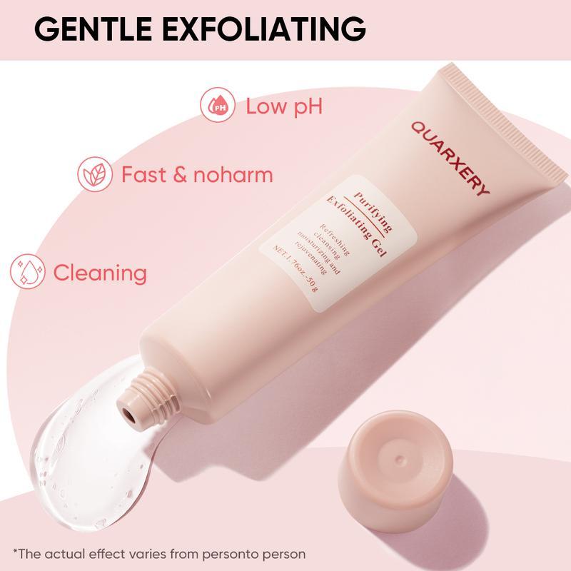 QUARXERY Facial Purifying Exfoliating Gel 50g Skincare Skin Repair DeepCleansing Facial Gel, Facial Skin