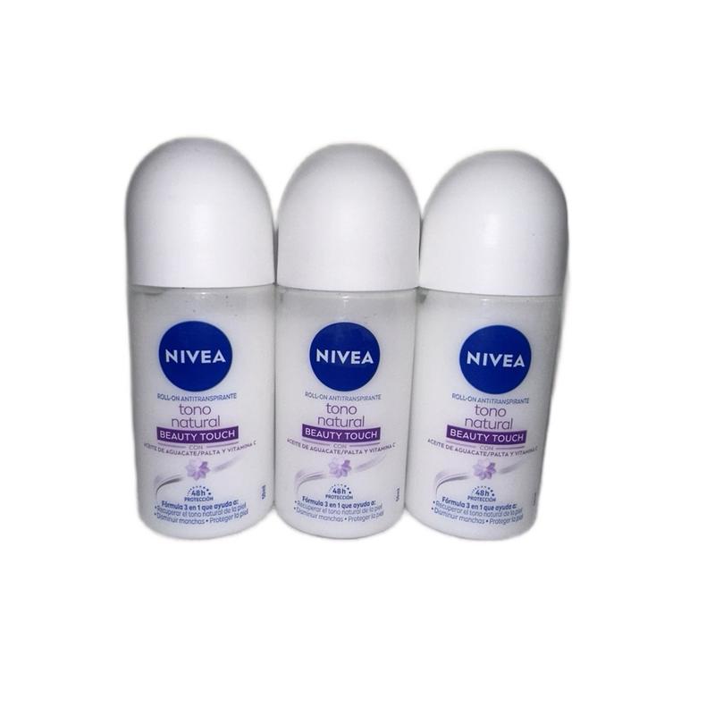 Nivea Beauty Touch Deodorant for Women with Avocado and Vitamin C for brightening and evening out skin tone