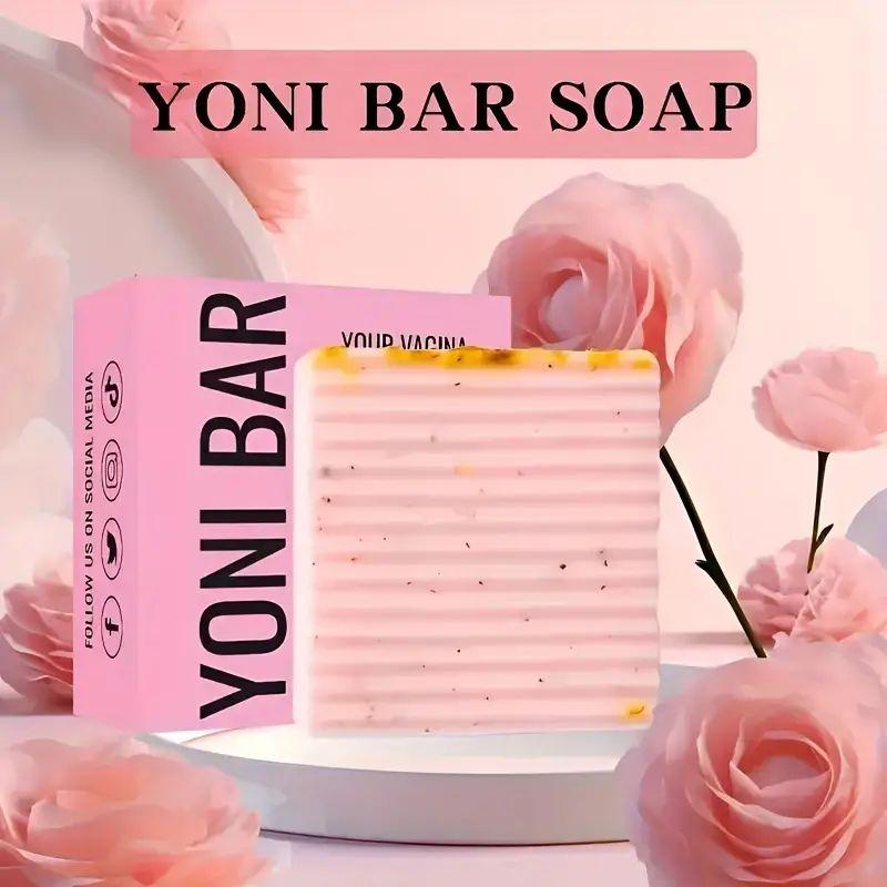 Yoni Soap Bars For Women, Natural Ingredients Handmade Soap Body Wash ,Feminine Care Daily - 3.5oz - Moisturizing, Soothing, and Refreshing ,turmeric soap ，natural soap,cute soap,Natural Handcrafted Soap for Women - Enriching Skin with Essential Oils