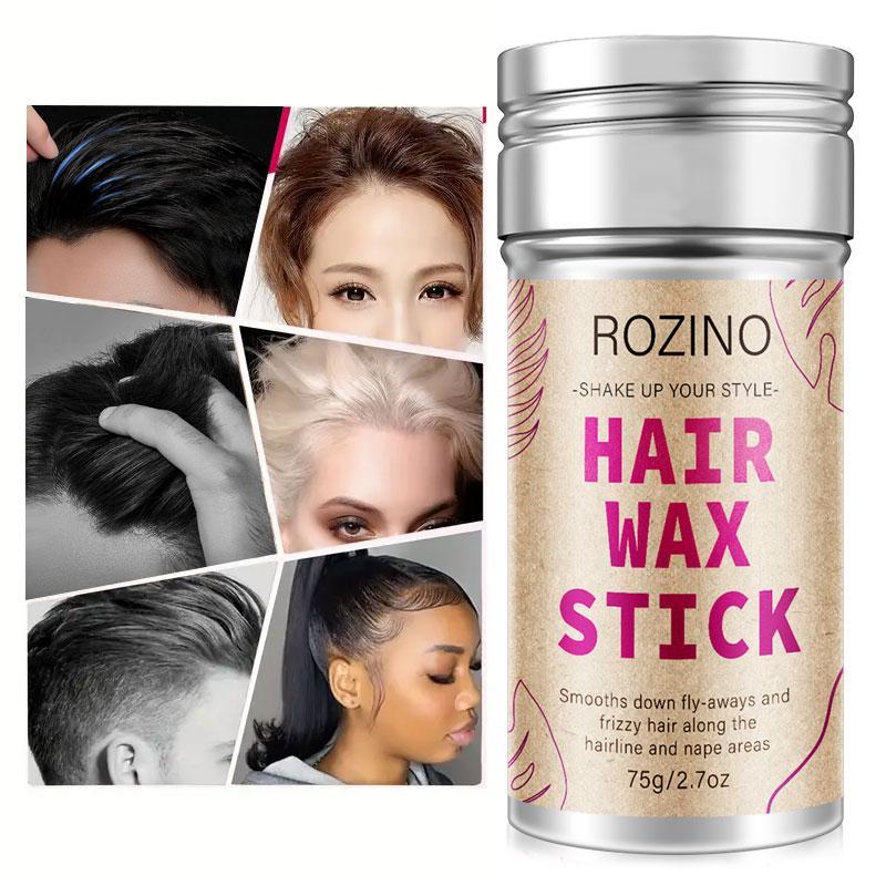 Hair Wax Stick, Long Lasting Hair Styling Wax Stick, Smooth Hair Wax Stick, Natural Flowing Hair Styling Product for Women & Men