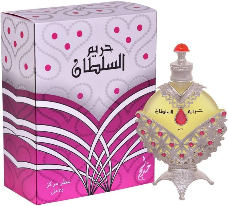 Khadlaj Hareem Al Sultan Silver Concentrated Perfume Oil 1.18 Ounce (Unisex)