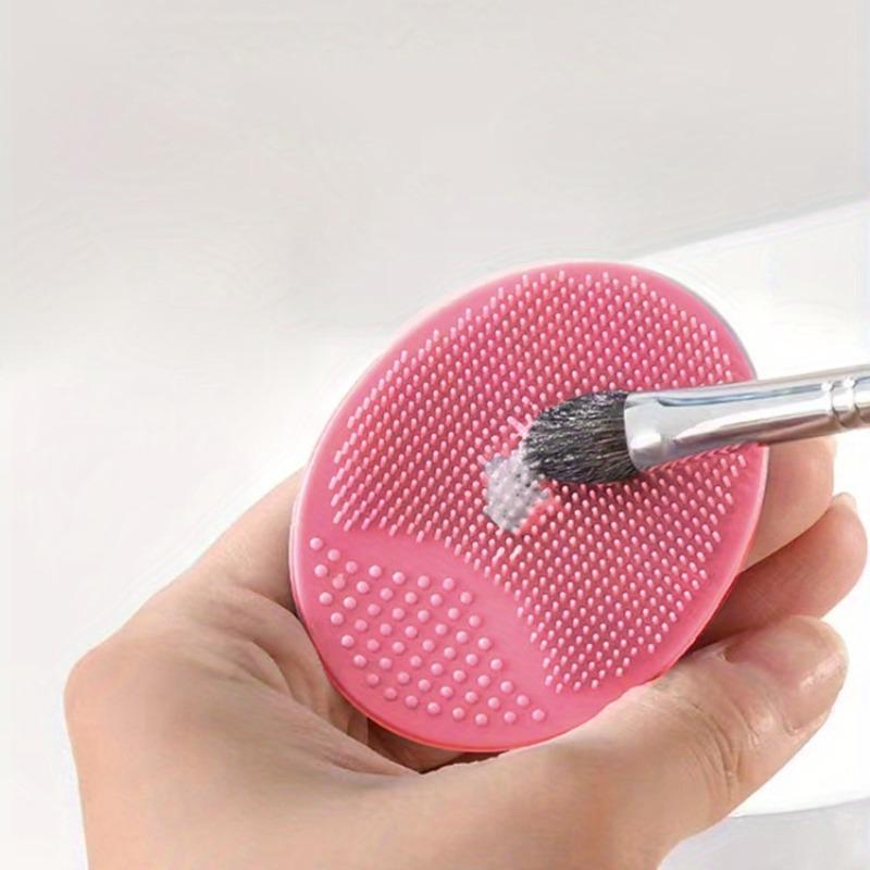 Silicone Facial Cleansing Brush Set, 2pcs Comfort Facial Scrubber Set, Professional Skincare Tools for Home and Travel