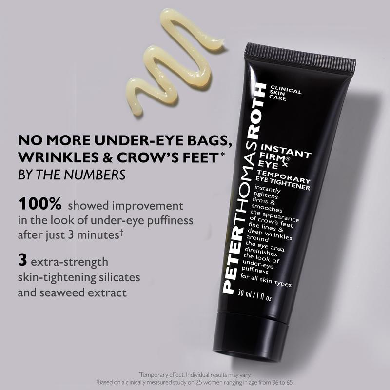 Peter Thomas Roth Instant FIRMx Eye Temporary Eye Tightener, Tighten, Firm and Smooth Eye Area, Minimize Appearance of Under-Eye Bags and Puffiness