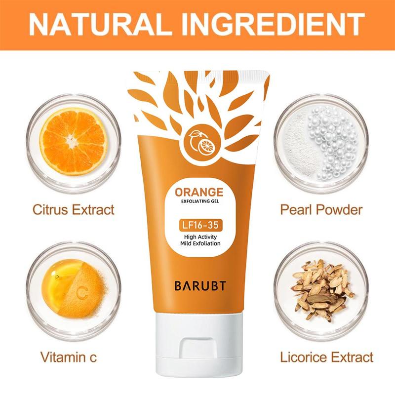 (3 Counts only 19.99$) 2024 Orange Enzymes Exfoliating Gel 50G