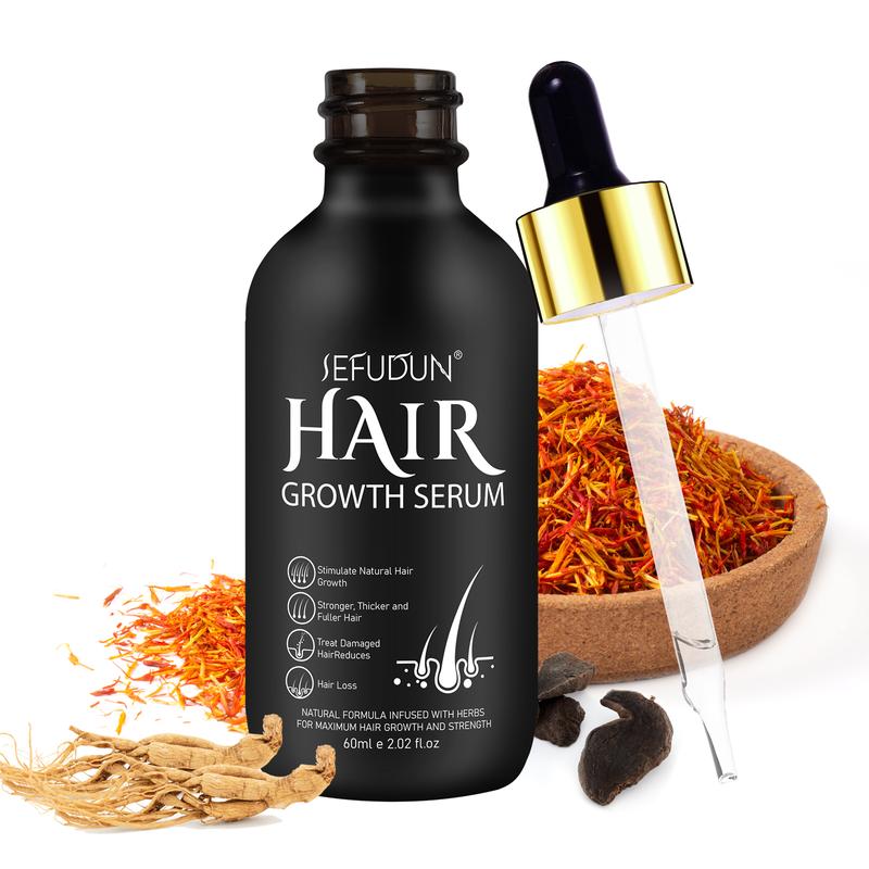 SEFUDUN Μinoxidil Hair Growth Serum with Roller for Women and Men (60ml) Hair Care Comfort