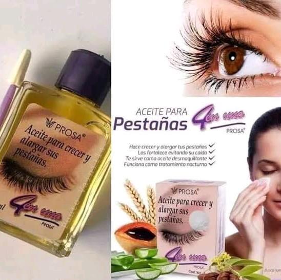 PROSA treatment to grow and lengthen eyelashes mascara OIL