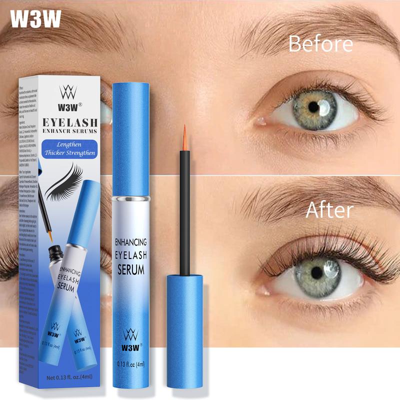 W3W Lash Serum: Serum for Made Available for Longer Thicker Lashes &  Lash, Natural Formula for Eyelash Growth Nourishing, No-Irritating (4ml)