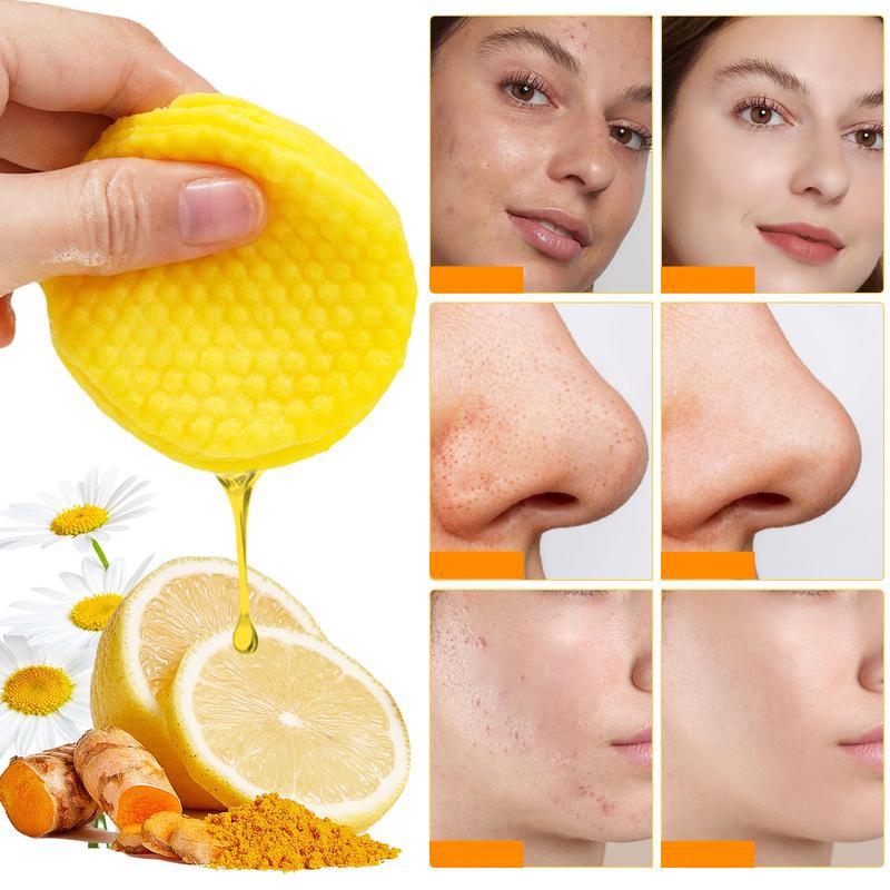 Turmeric Cleansing Exfoliating Pads Facial Cleansing Skincare