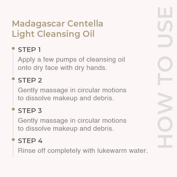 [SKIN1004] MADAGASCAR CENTELLA LIGHT CLEANSING OIL 200ML